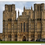 071121-140942 The Great West Front of Wells Cathedral with Its Collection of Medieval Sculpture